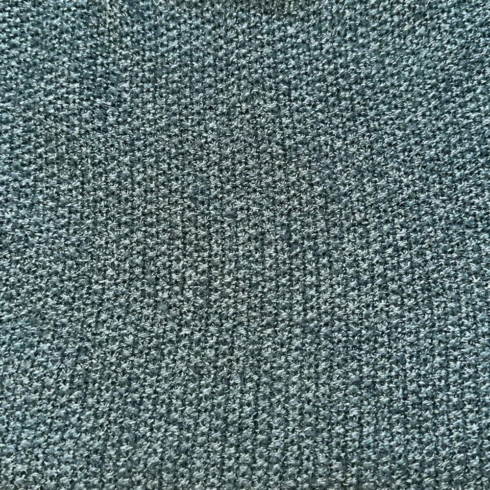 Cozy Green Knit Quarter Zip Sweater - Picture 3 of 3